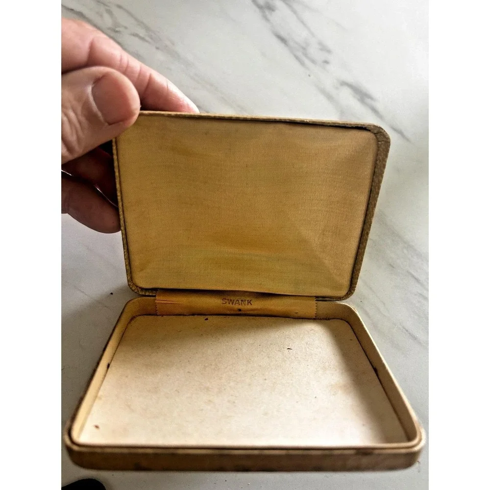 Vintage Krementz Art Deco Cufflink Tuxedo Set Formal Wear Mother of Pearl 1920s